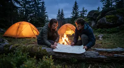 Campfire Cartography: Sketching Your Own Wild Weekend Escape